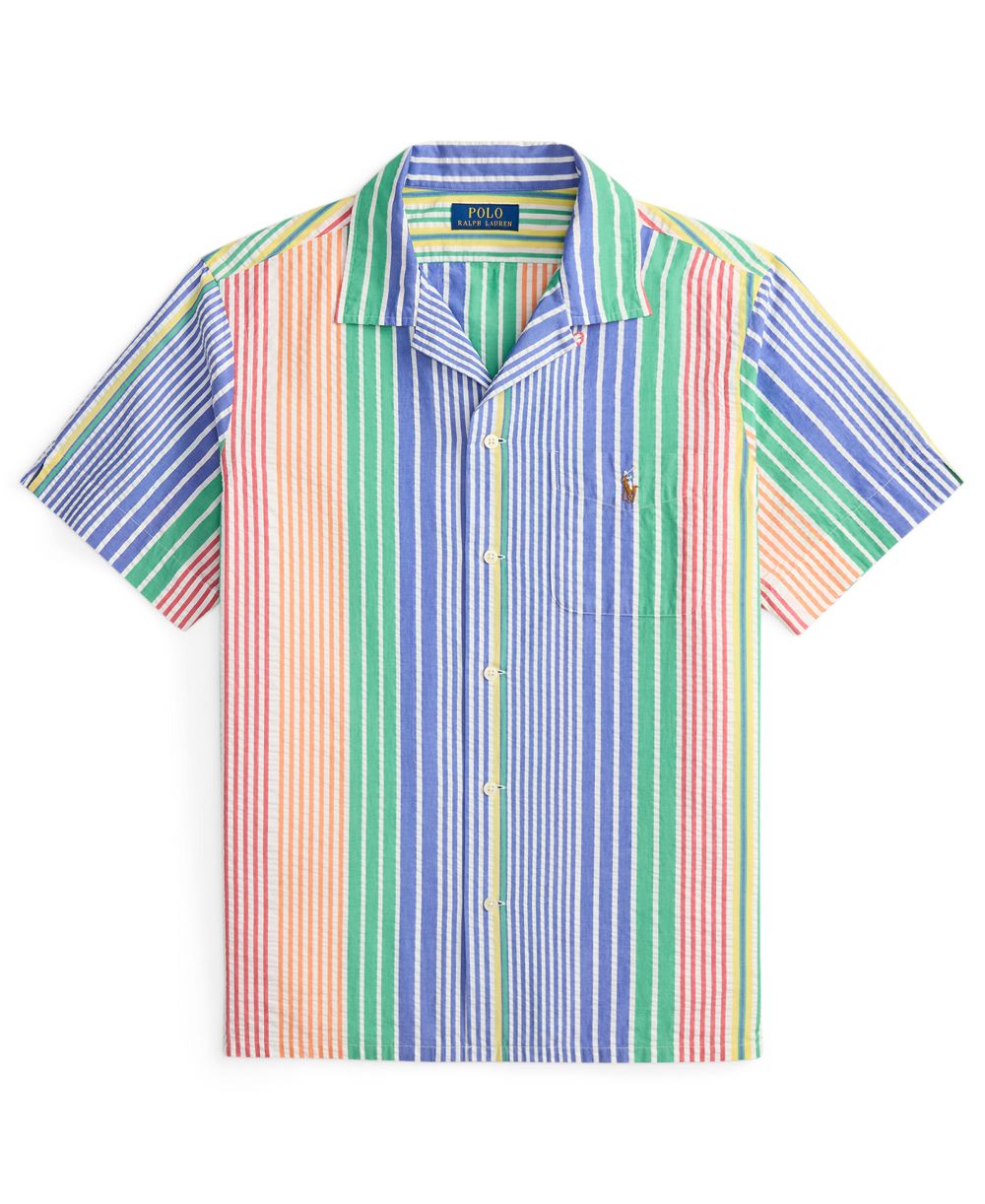 Men's RL Prepster Classic-Fit Seersucker Shirt