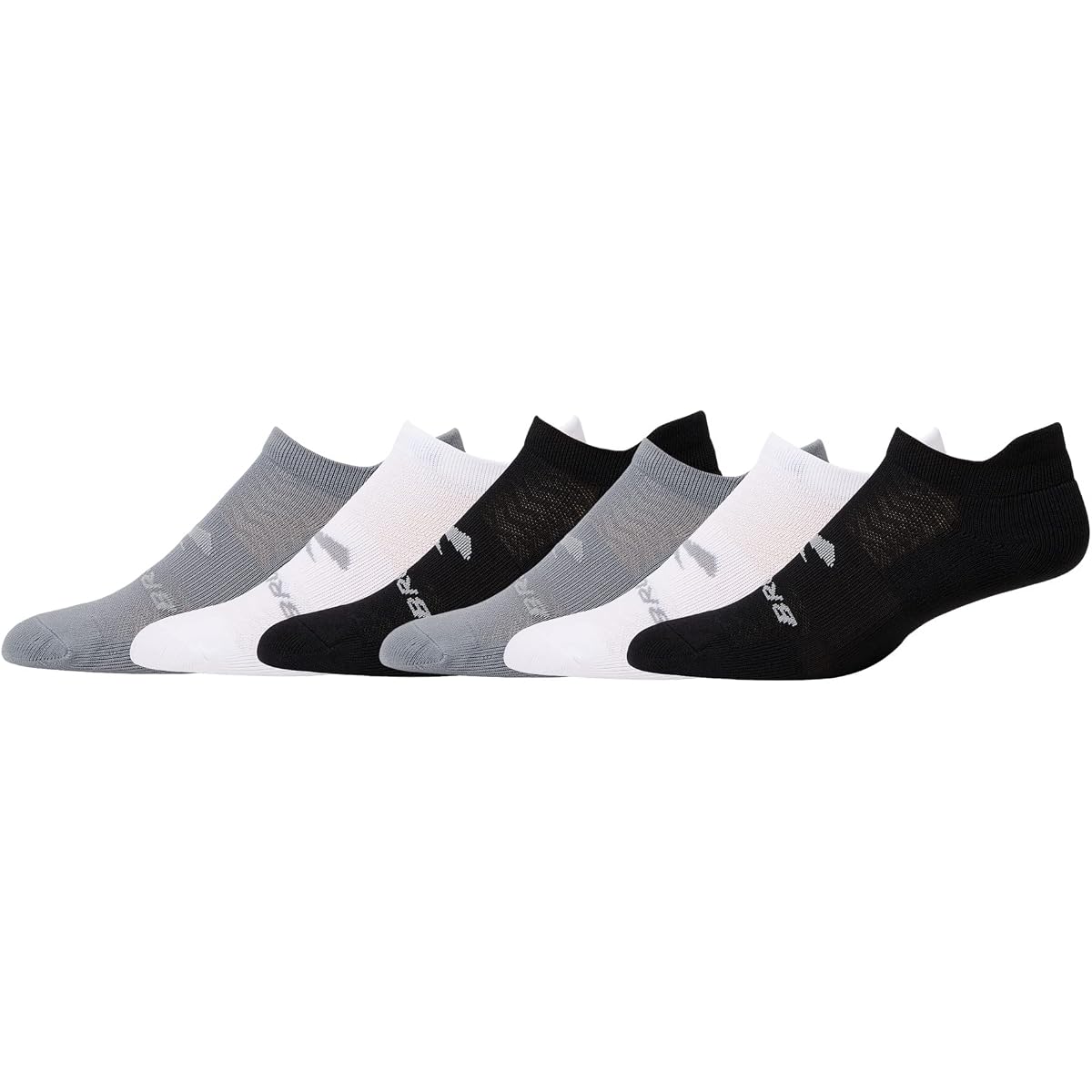 Run-In No Show Socks 6-Pack