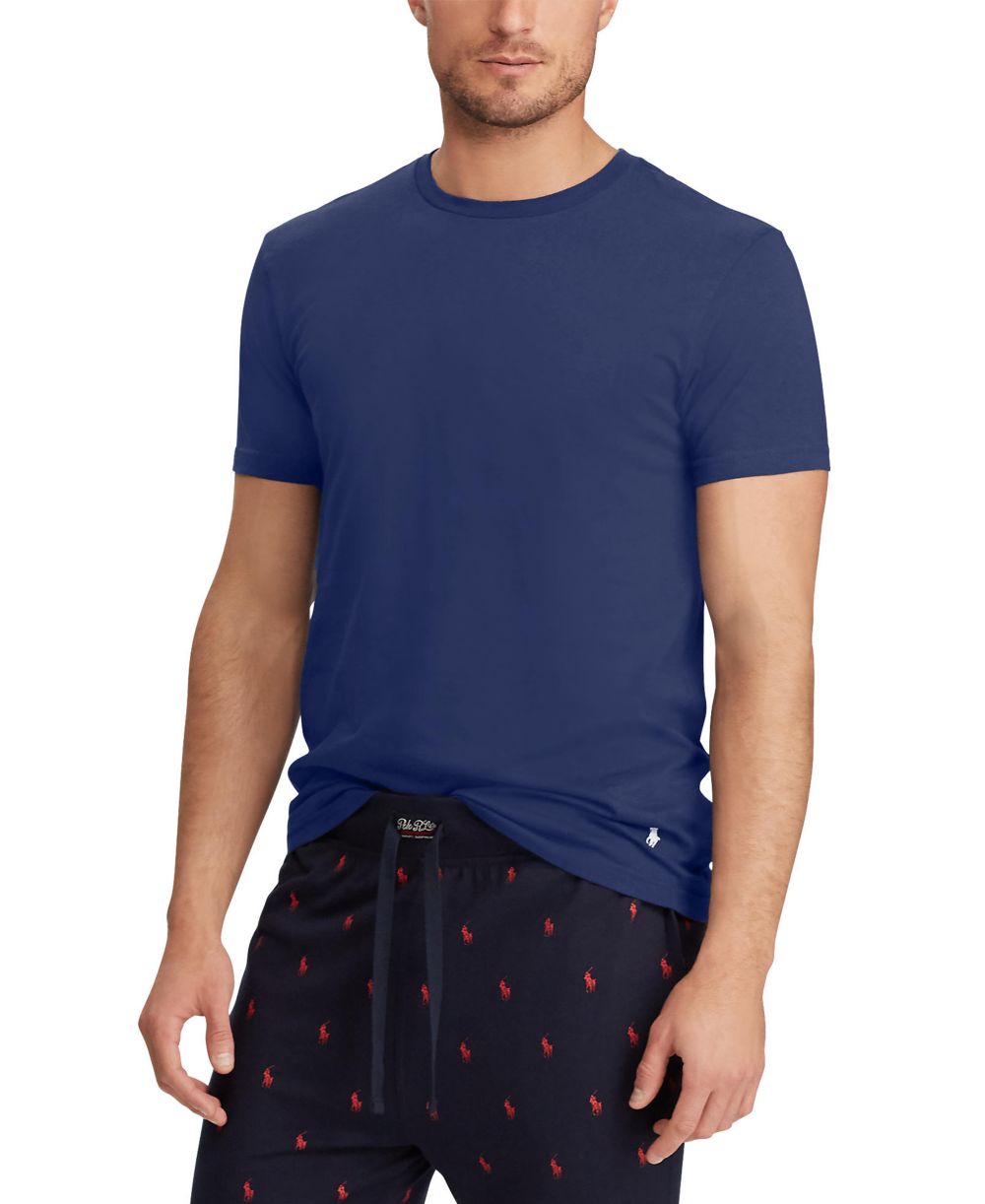 Men's 3-Pack Slim Fit Crewneck Undershirt