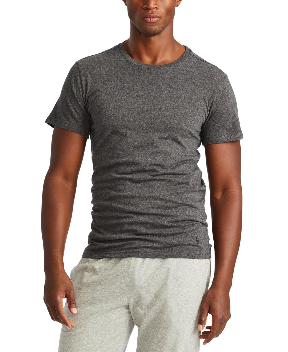 Men's 3-Pack Slim Fit Crewneck Undershirt