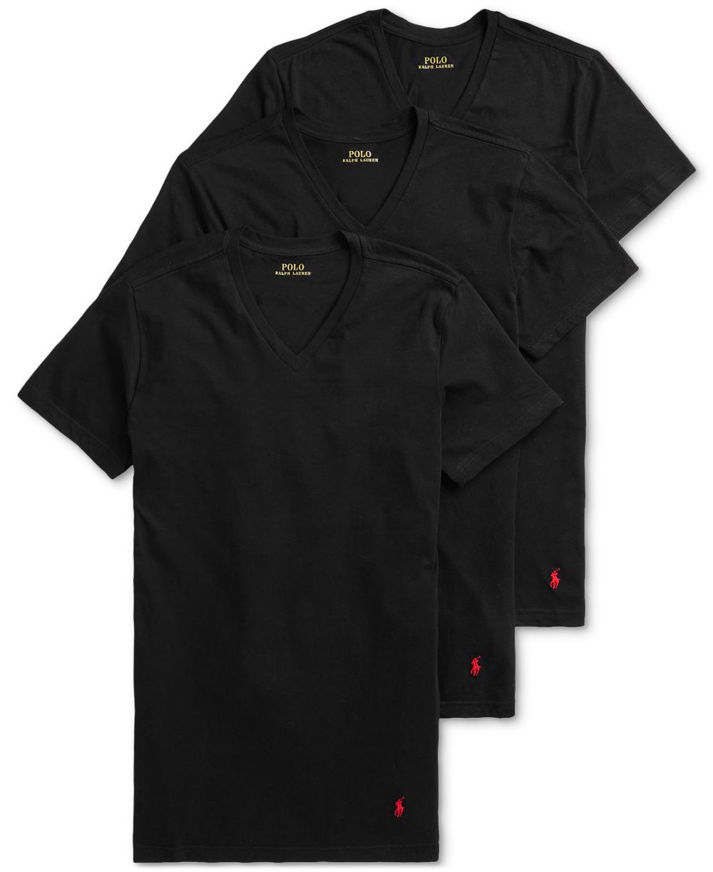 Men's 3-Pack V-Neck Classic Undershirts