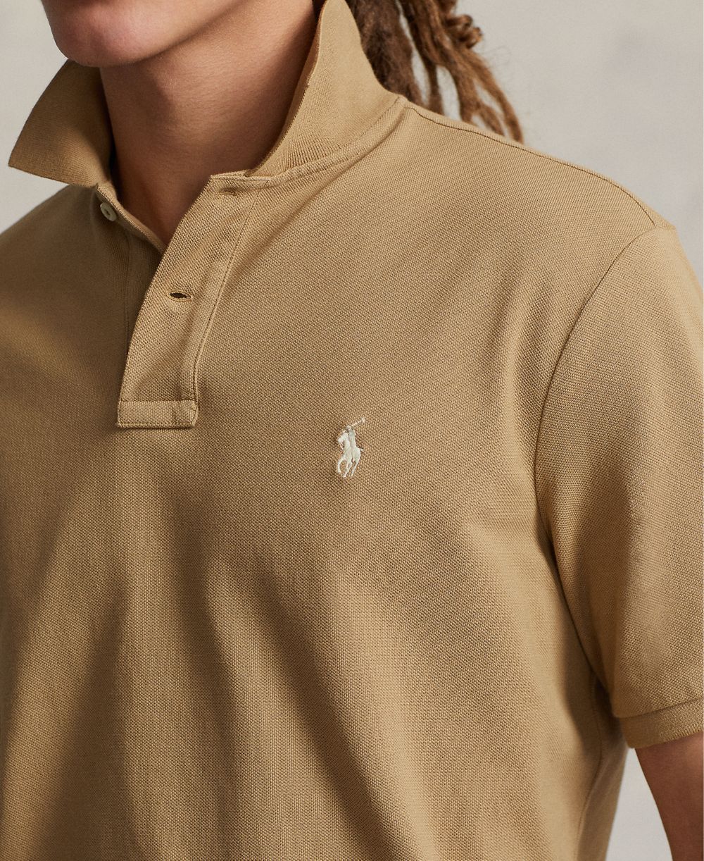 Men's Classic-Fit Mesh Polo Shirt