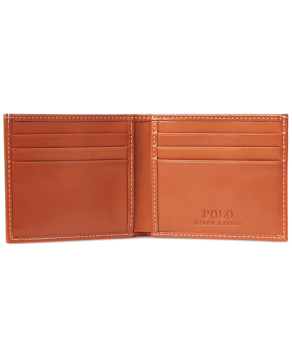 Men's Burnished Leather Billfold