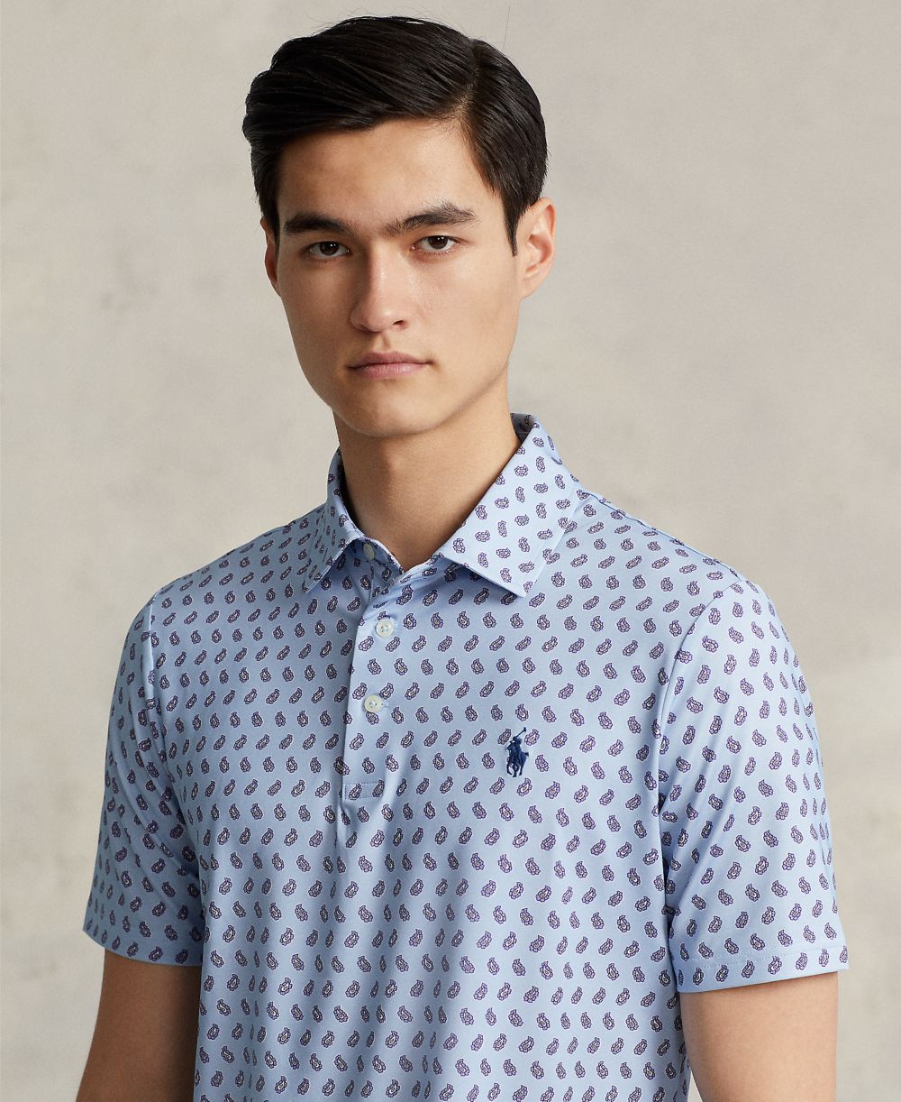 Men's Classic-Fit Performance Jersey Polo Shirt