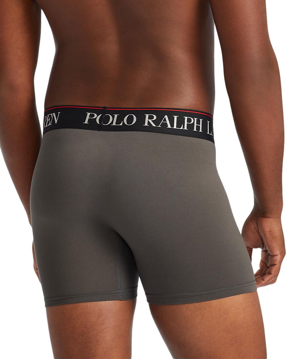 Men's 3-Pack 4-D Flex Cool Microfiber Boxer Briefs