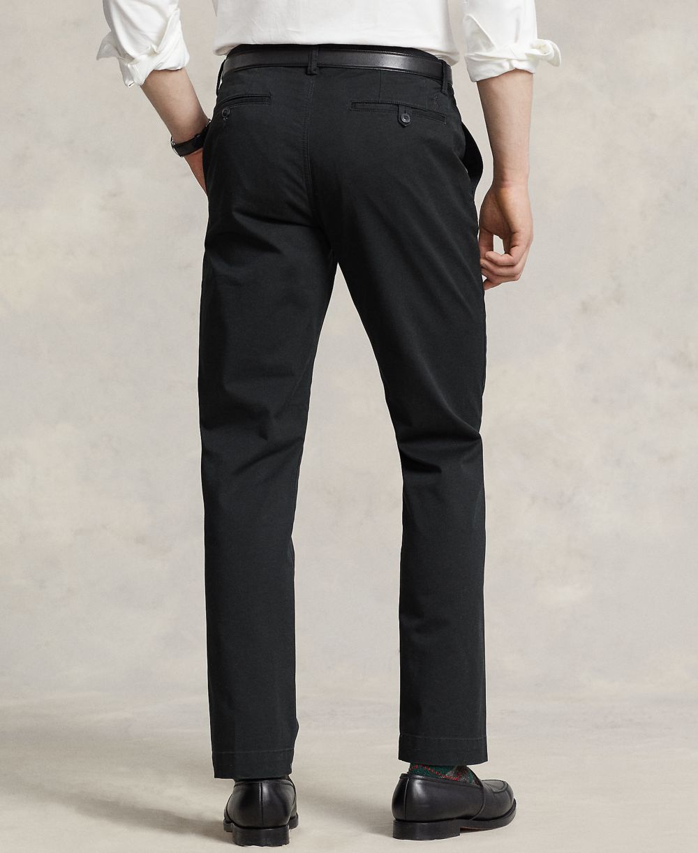 Men's Straight-Fit Stretch Chino Pants