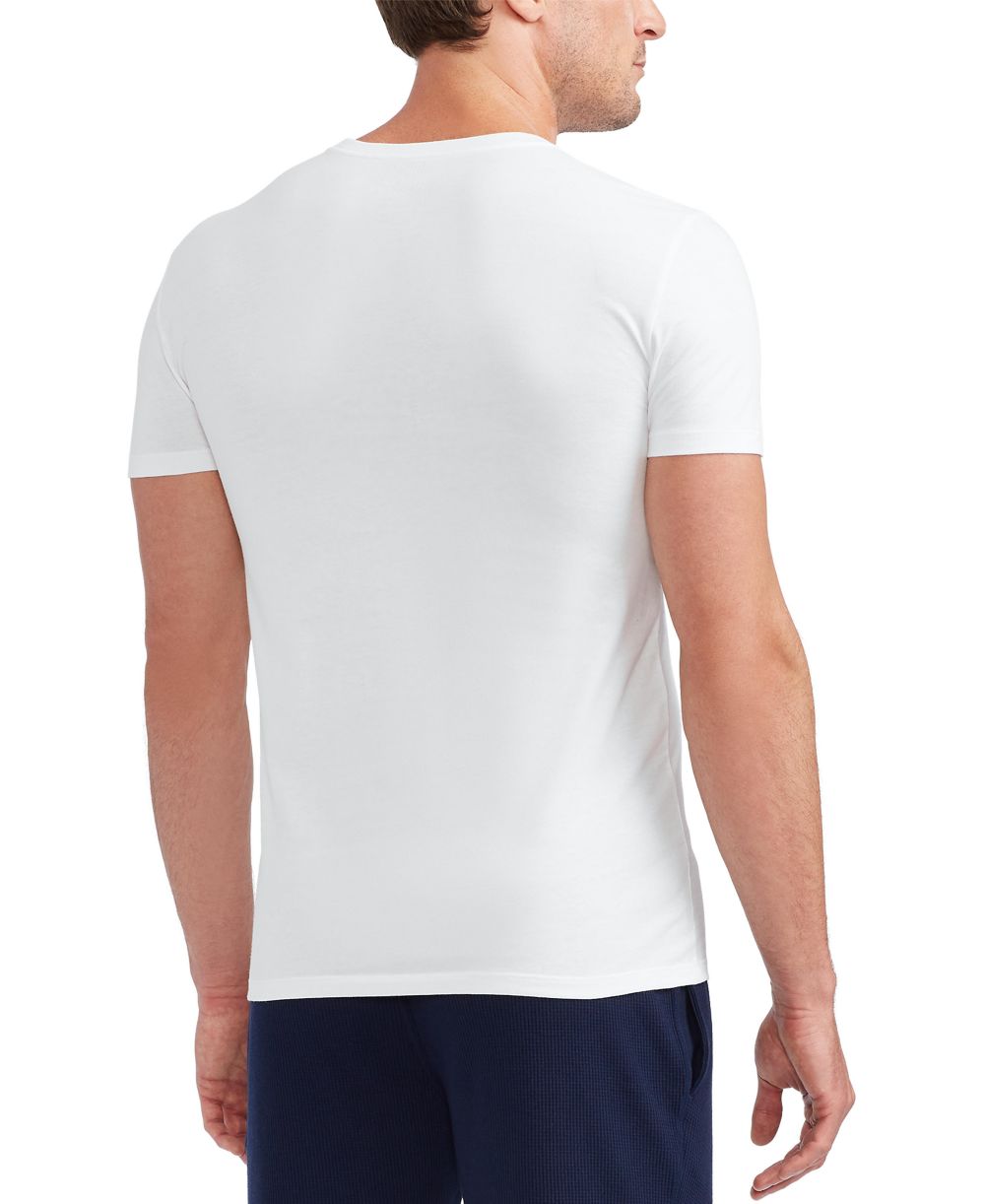 Men's 3-Pack Slim-Fit Classic Cotton Crew Undershirts