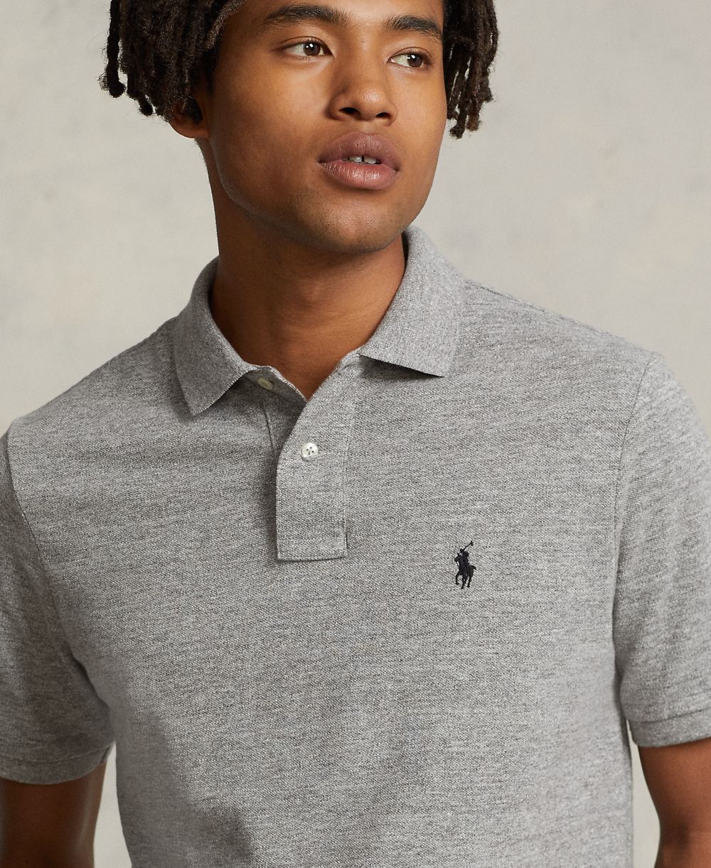 Men's Classic-Fit Mesh Polo Shirt