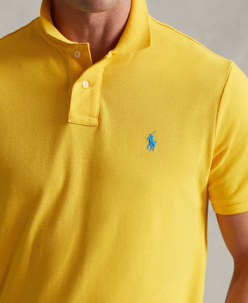 Men's Classic-Fit Mesh Polo Shirt