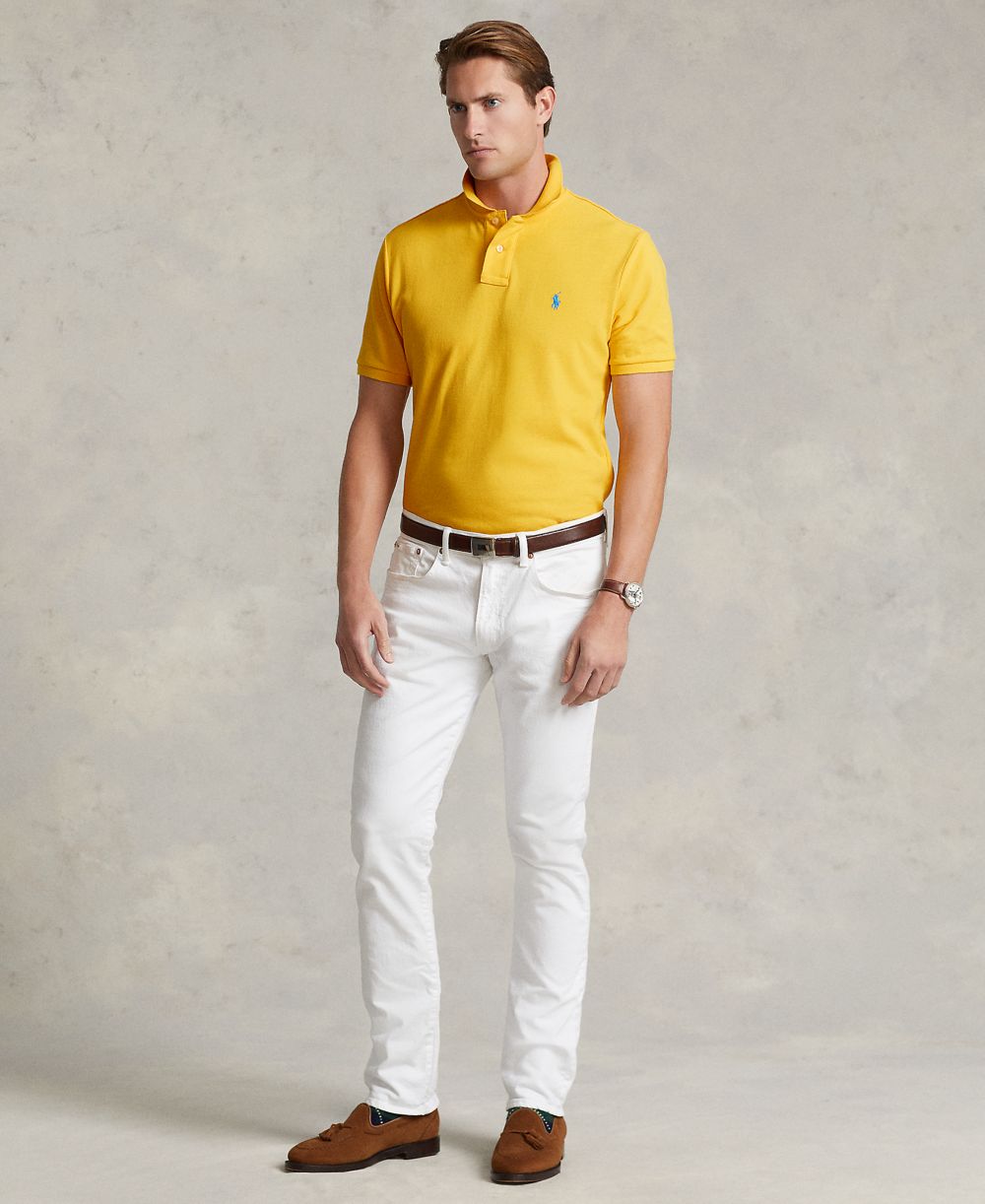 Men's Classic-Fit Mesh Polo Shirt