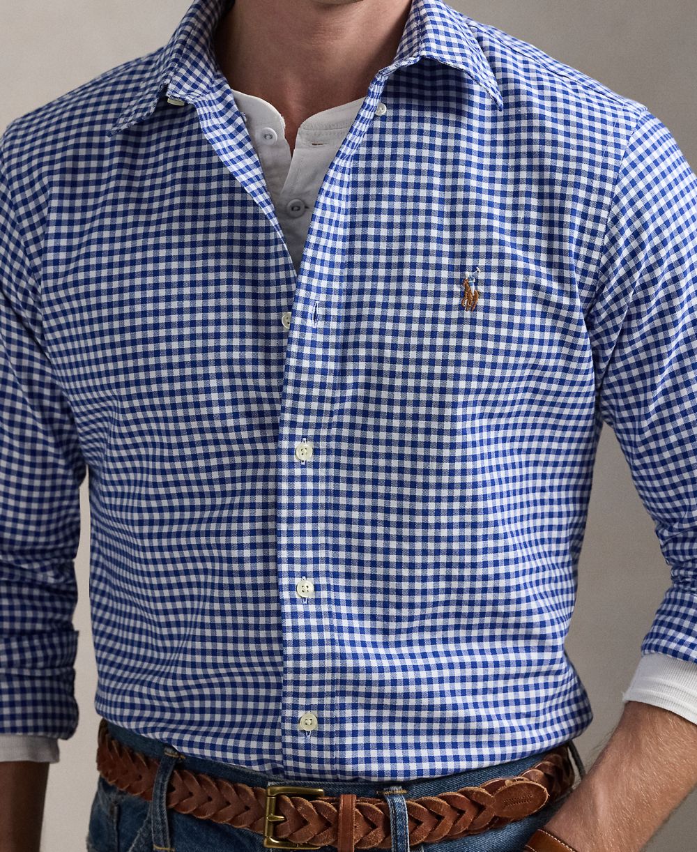 Men's Custom Fit Oxford Shirt