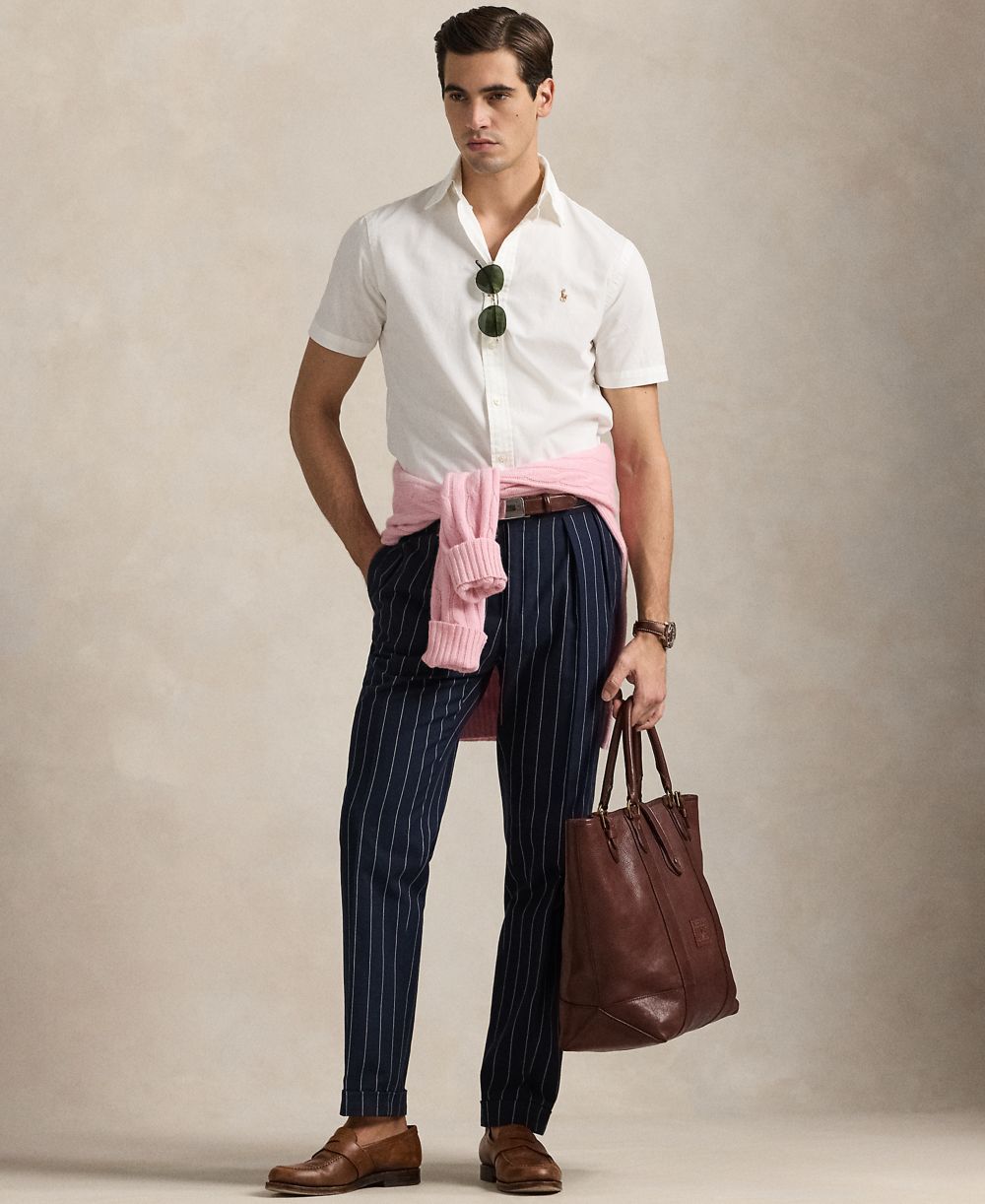 Men's Classic-Fit Chambray Shirt