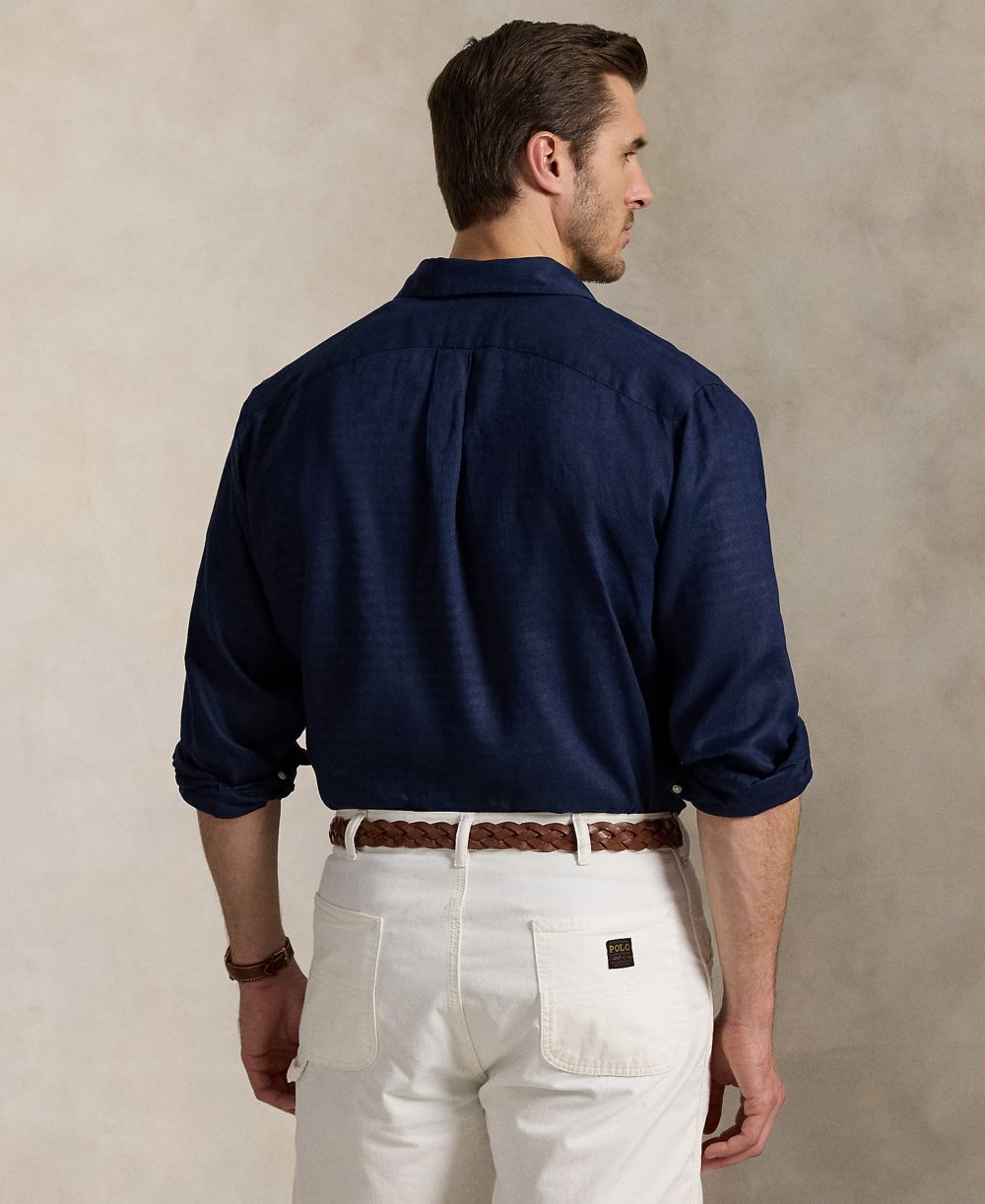 Men's Big & Tall Linen Shirt