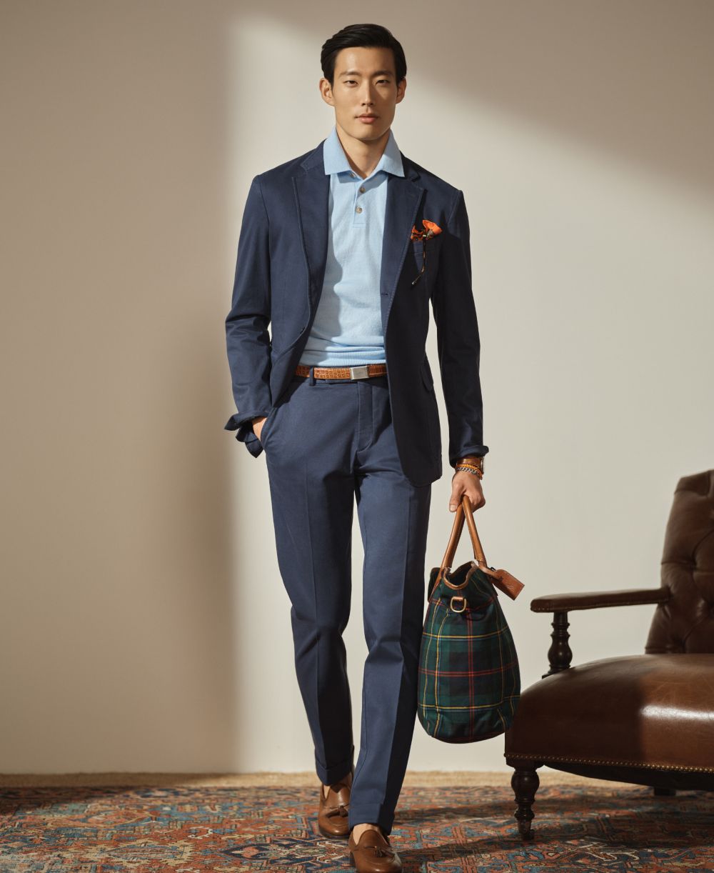 Men's Polo Unconstructed Modern Suit Jacket
