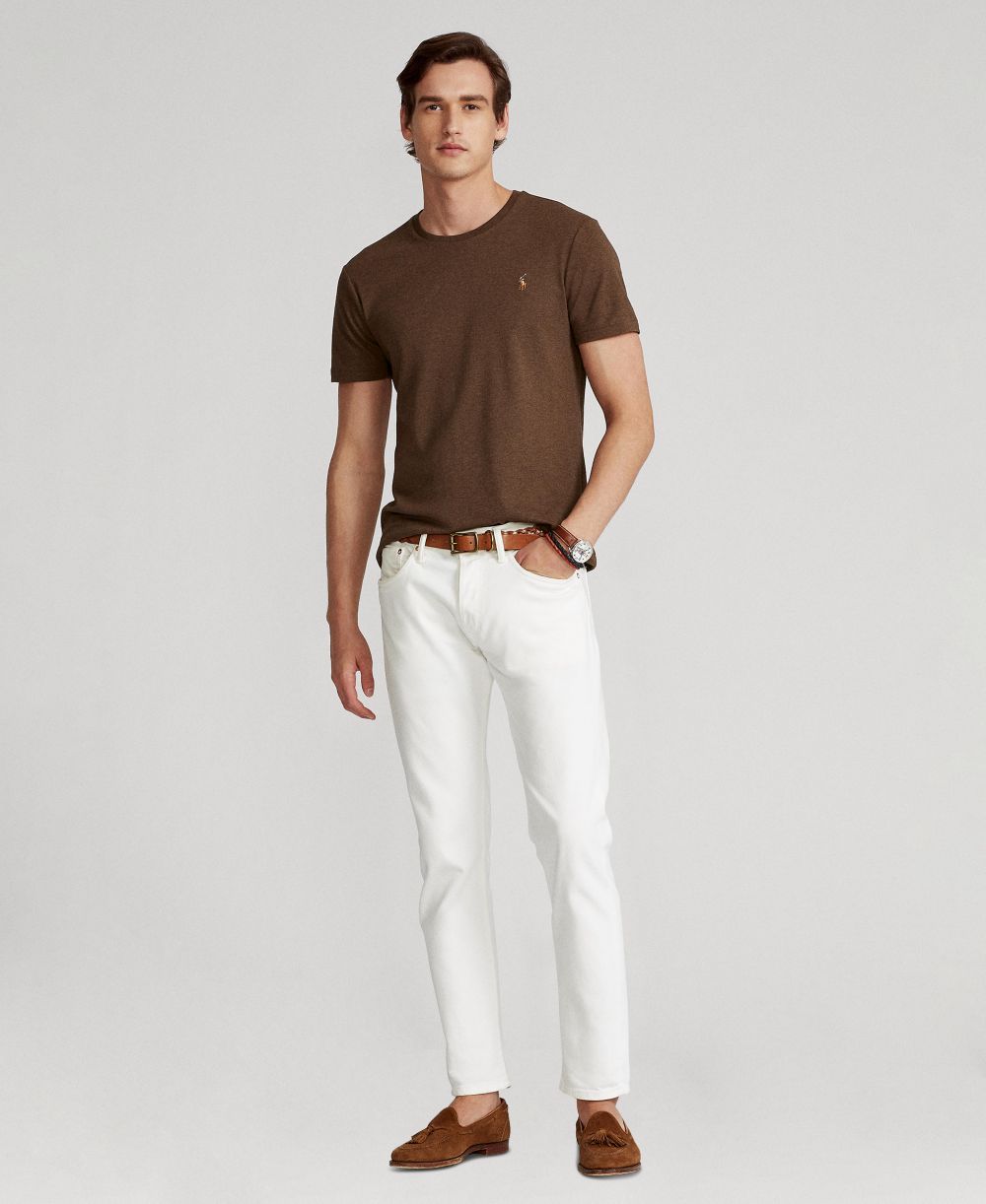 Men's Custom Slim-Fit Soft Cotton T-Shirt