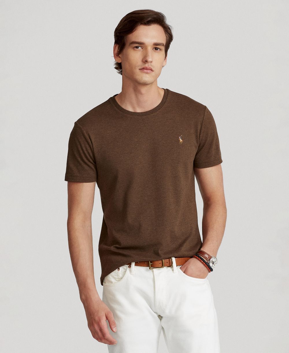 Men's Custom Slim-Fit Soft Cotton T-Shirt