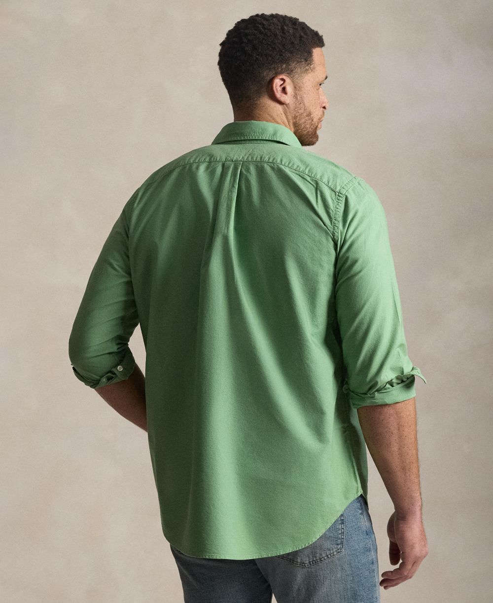 Men's Big & Tall Garment-Dyed Oxford Shirt