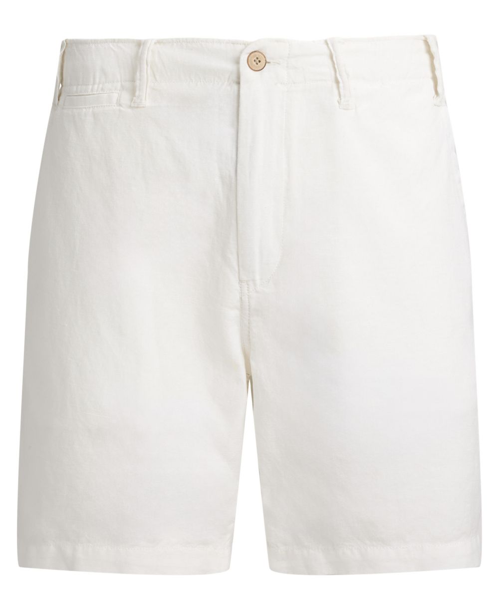 Men's 8.5" Straight-Fit Linen Cotton Chino Shorts