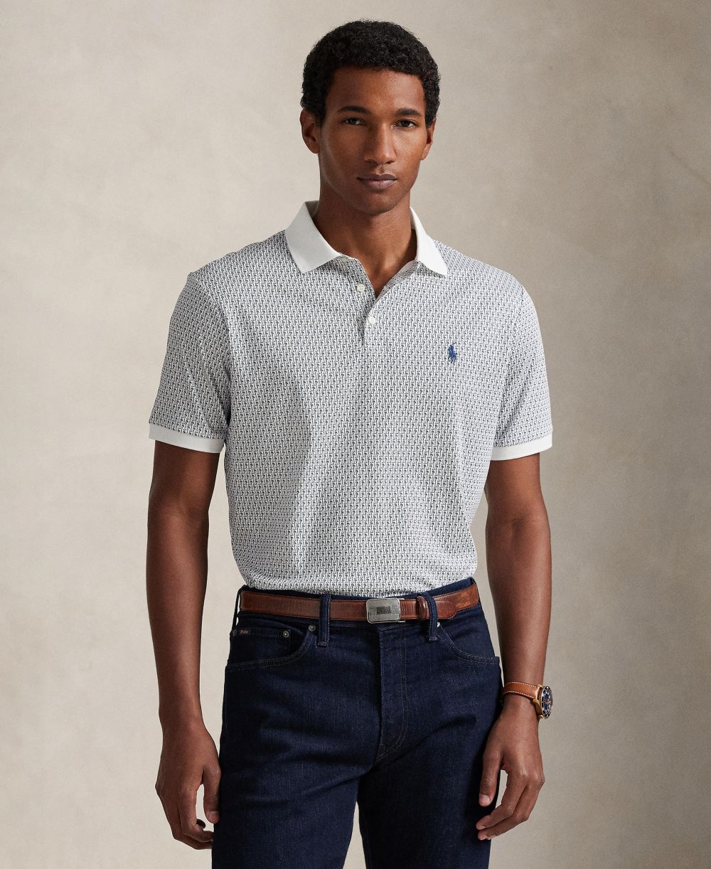Men's Short-Sleeve Classic-Fit Polo Shirt