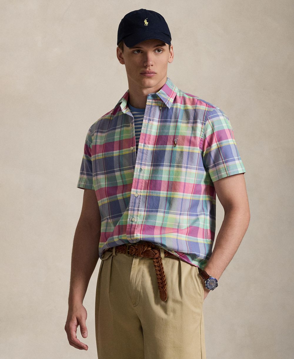Men's Classic-Fit Short-Sleeve Oxford Shirt