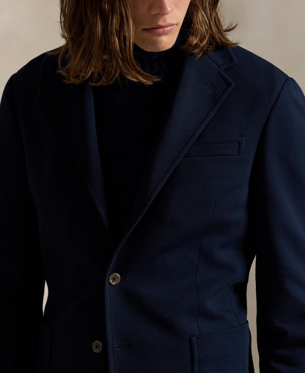 Men's Modern-Fit Double-Knit Jacket