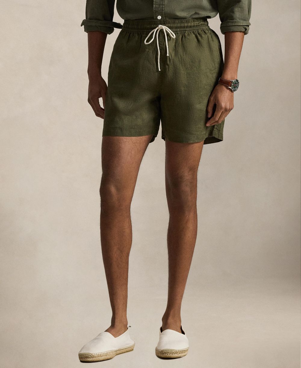 Men's Embroidered Swim Trunks