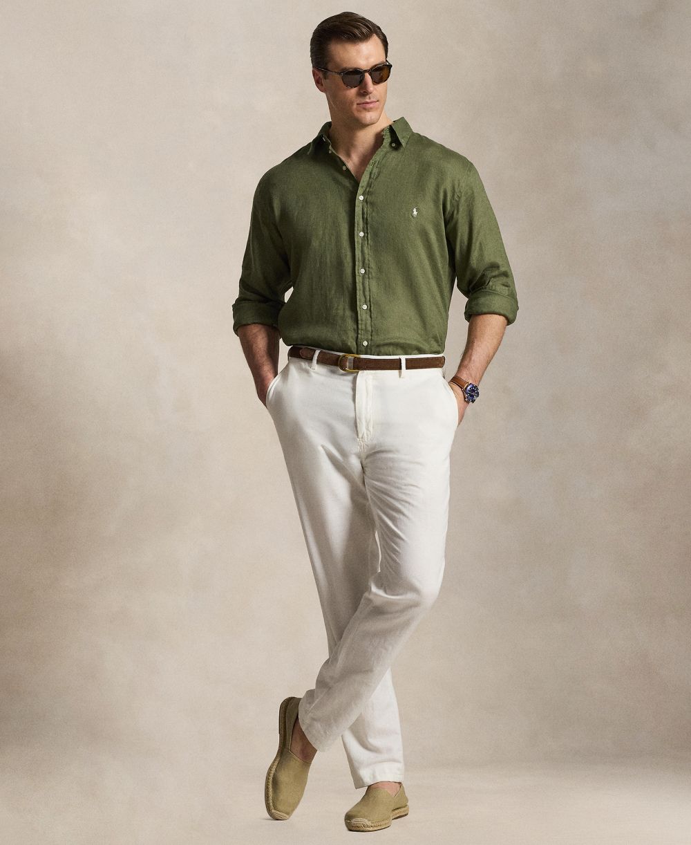Men's Big & Tall Linen Shirt