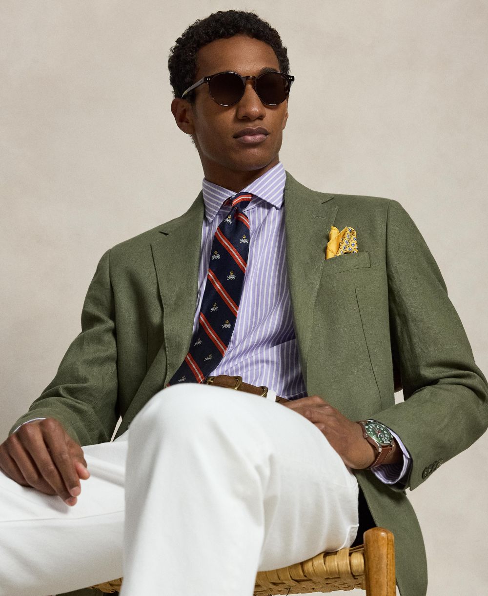 Men's Long-Sleeve Pinpoint Oxford Shirt