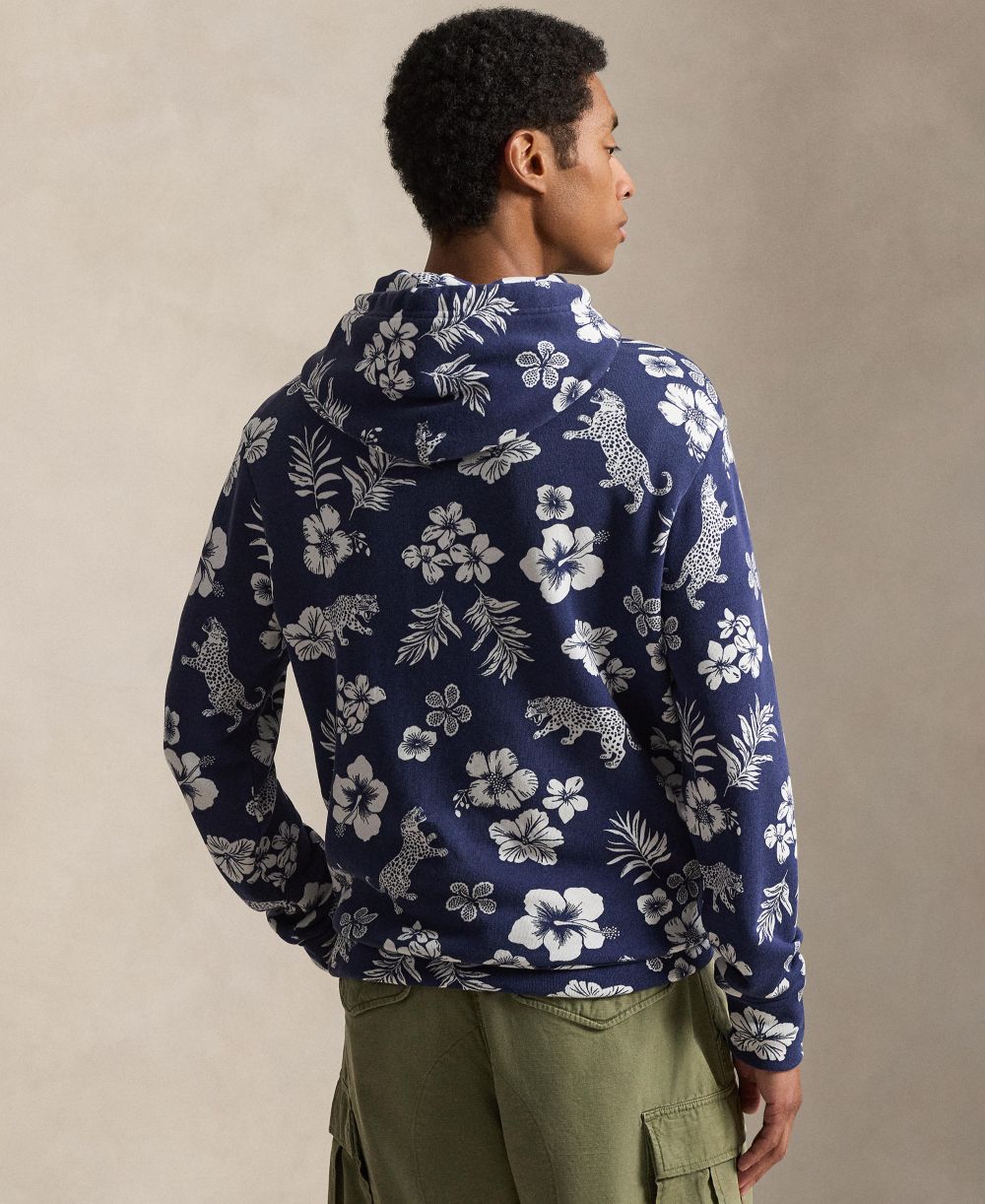 Men's Tropical French Terry Hoodie