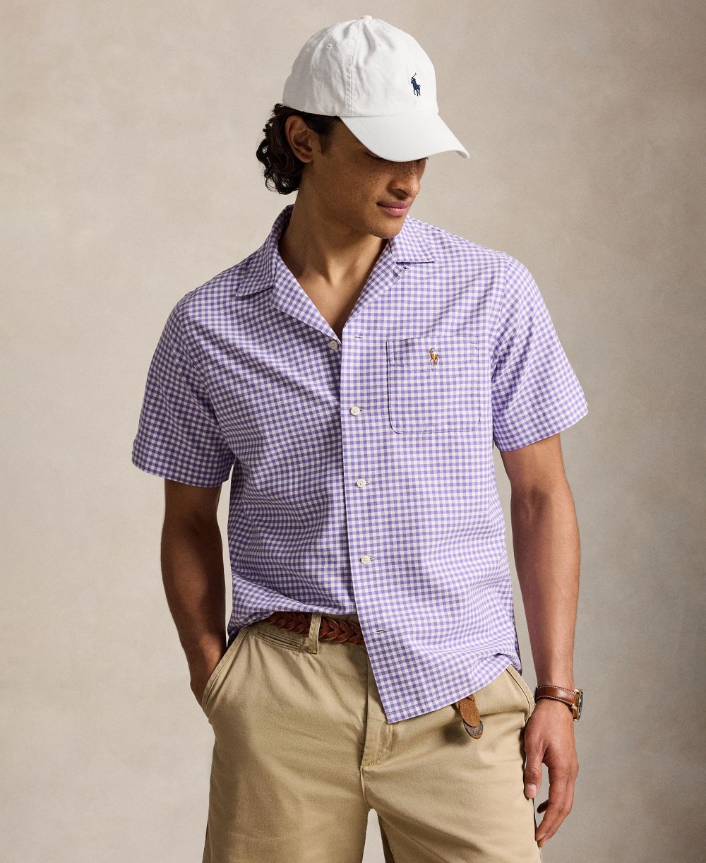 Men's Classic-Fit Short-Sleeve Oxford Shirt