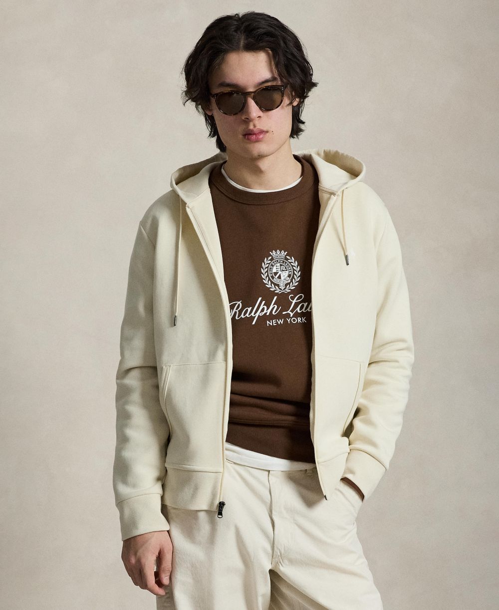 Men's Double-Knit Full-Zip Hoodie
