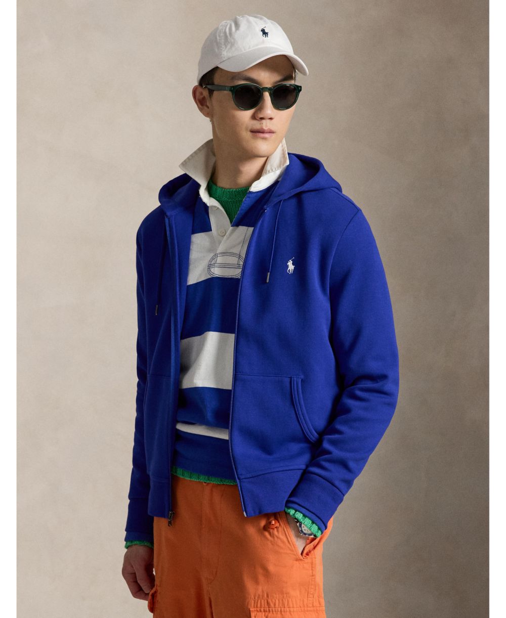 Men's Double-Knit Full-Zip Hoodie