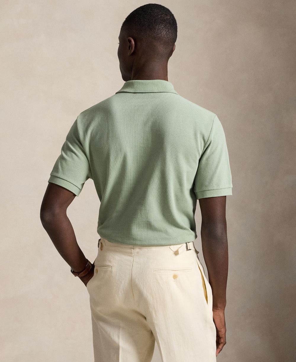 Men's Classic-Fit Mesh Polo Shirt