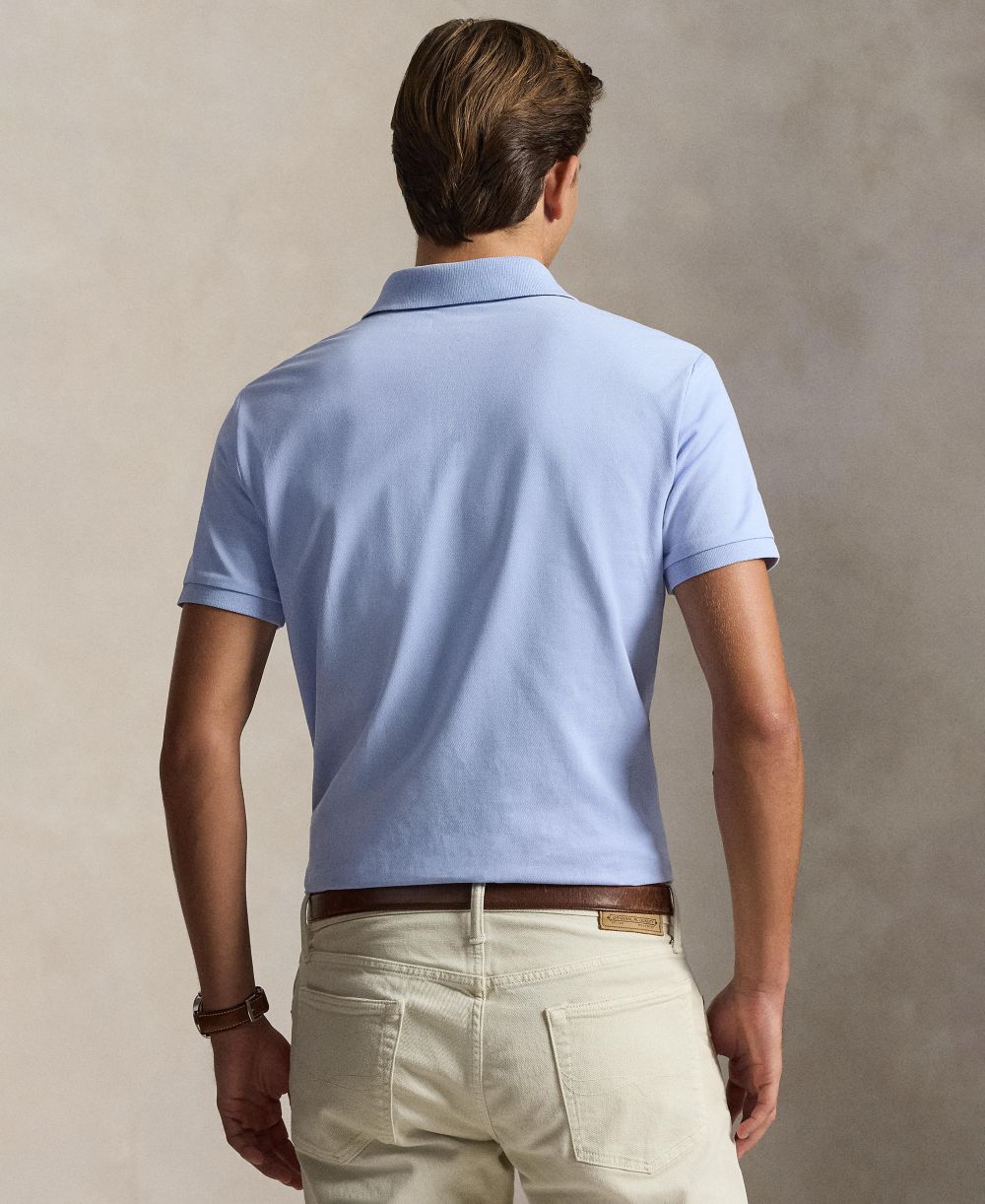 Men's Classic-Fit Stretch Mesh Polo Shirt
