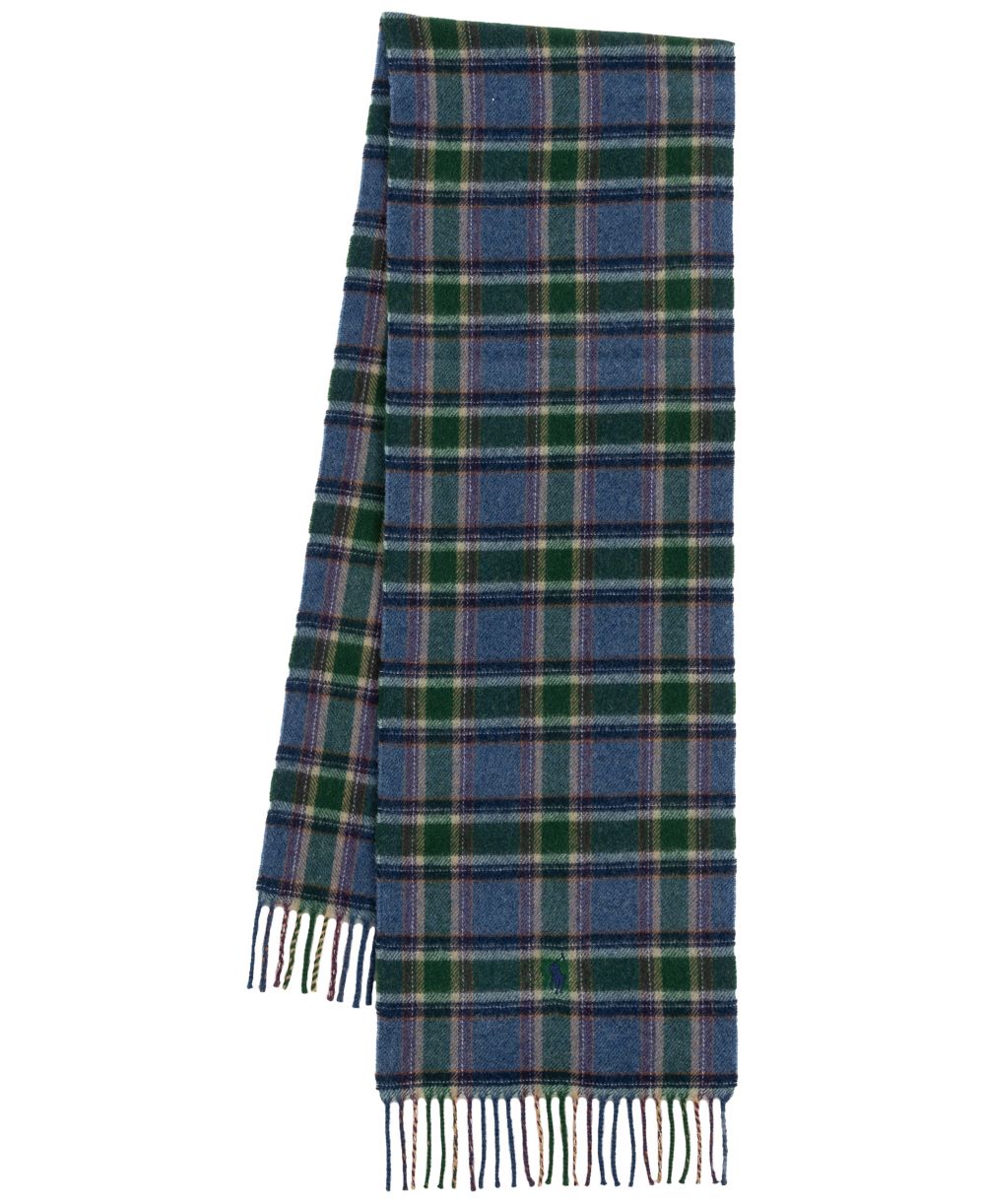 Men's Woolen Plaid Scarf